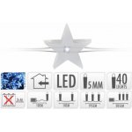 Mat Osvětlení HVĚZDA 2m 40LED studená BÍ – Hledejceny.cz