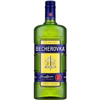 Becherovka 38% 1 l (holá láhev)