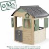 Hrací domeček Smoby Domček ekologický Neo Jura Lodge Playhouse Green rozšíriteľný 2 dvere 2 okná s okenicami z recyklovaného materiálu s UV filtrom od 24 mes SM810503