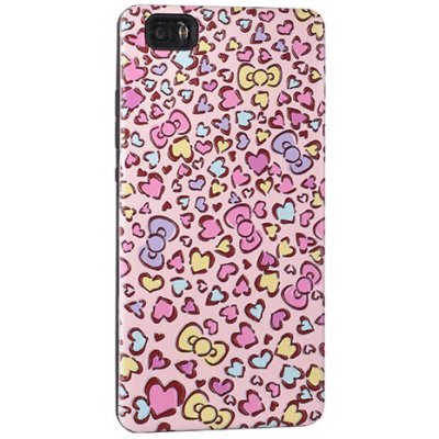 Pouzdro Print Case 3D Hearts Samsung Galaxy A5 2016 A510 Růžové