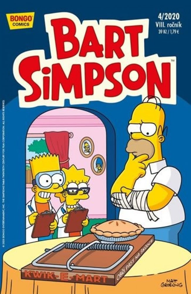 Simpsonovi - Bart Simpson 4/2020 - kolektiv autorů – Zboží Dáma