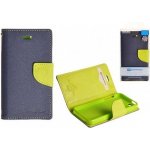 Pouzdro Goospery Mercury Fancy Diary Samsung Galaxy S5 Mini (G800) Modré – Sleviste.cz