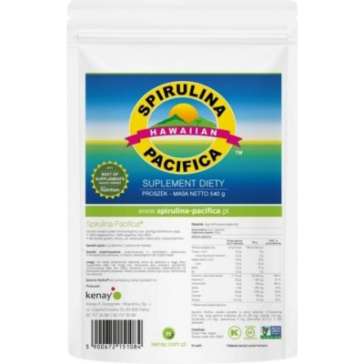 Kenay Spirulina pacifica prášek 540 g – Hledejceny.cz