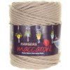 Šňůra a provázek Maccaroni Hangers Rope 10 mm světlé capuccino 302_01