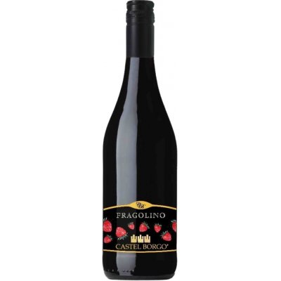 Decordi Fragolino Rosso Castel Borgo 7,5% 0,75 l (holá láhev) – Zboží Dáma