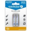 Baterie nabíjecí EverActive Silver Line AAA 800 mAh 2ks EVHRL03-800