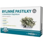 MedPharma BYLINNÉ PASTILKY S ISLANDSKÝM LIŠEJNÍKEM 36 ks – Zboží Dáma
