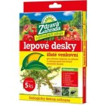 Lepové desky ZDRAVÁ ZAHRADA žluté na mšice 7,5x20cm 5ks – Hledejceny.cz