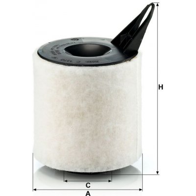 MANN-FILTER Vzduchový filtr MANN C1370 (MF C1370) – Hledejceny.cz