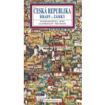 Česká republika hrady a zámky - Panoramatická mapa / česky – Zboží Dáma