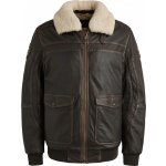 PME Legend kožená bunda Snowprop PLJ25097039127 hnědá – Zboží Dáma