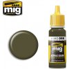 Modelářské nářadí AMMO by MIG Jimenez Green Khaki RLM 83 17ml / A.MIG-056 AMIG0056