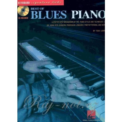Best of Blues Piano Todd Lowry