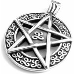 Steel Jewelry Přívěsek pentagram z chirurgické oceli PR150316 – Hledejceny.cz