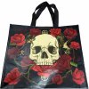 Nákupní taška a košík Nákupní taška Lebky a růže