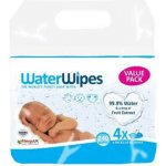 Water Wipes 99,9 % vody vlhčené ubrousky 4 x 60 ks – Zbozi.Blesk.cz