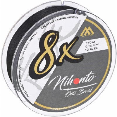 Mikado šňůra Nihonto Octa Braid Black 150m 0,18mm 16,4kg – Zboží Dáma Mikado šňůra Nihonto Octa Braid Black 150m 0,18mm 16,4kg – Zboží Dáma