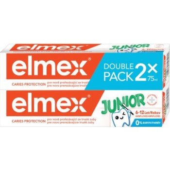 Elmex Junior 12 let duopack zubní pasta 2 x 75 ml