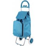 Excellent Houseware Nákupní taška na kolečkách, světle modrá – Hledejceny.cz