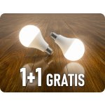 V-TAC LED žárovka E27, 20W, 2452lm, A80, 1+1 studená bílá – Hledejceny.cz