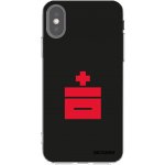 Picasee silikonový průhledný obal pro Apple iPhone X/XS - Le Plastenciaga – Zboží Mobilmania