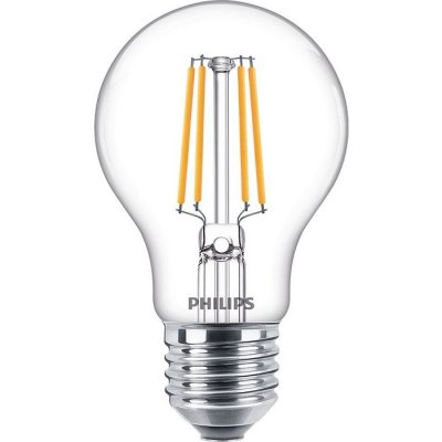 Philips žárovka LED klasik, 4,3W, E27, teplá bílá – Zboží Živě