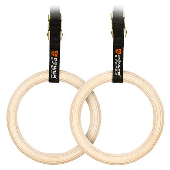 POWER SYSTEM GYMNASTIC WOODEN RINGS