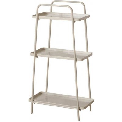 Boltze Home Kovový regál na květiny nebo dekorace BOLOGNA béžový 100 cm – Zboží Dáma