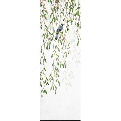 AG design FTNVL-3724 vliesová fototapeta Abstract Flower rozměry 90 x 270 cm – Zboží Mobilmania