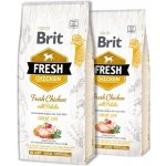 Brit Fresh Chicken with Potato Adult Great Life 2 x 12 kg – Hledejceny.cz