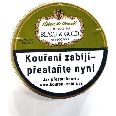Robert McConnell Dýmkový tabák Black and Gold 10g – Zbozi.Blesk.cz