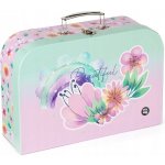 OxyBag Kufřík lamino Flowers 34 cm – Zboží Dáma