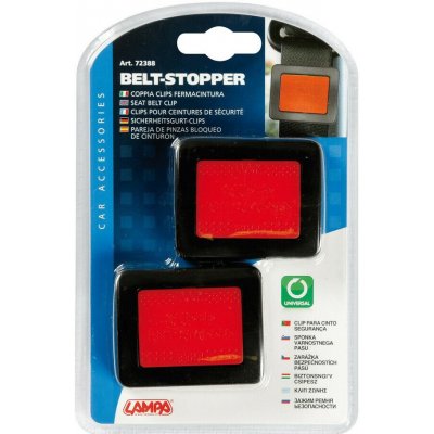 Lampa Italy Zarážky bezpečnostních pásů LAMPA BELT STOPPER, 2 ks – Zbozi.Blesk.cz