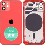 Kryt Apple iPhone 12 Mini zadní červený – Zboží Mobilmania