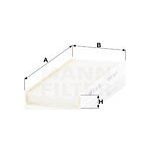 MANN-FILTER Kabinový filtr MANN CU25010-2 (MF CU25010-2) - NISSAN – Hledejceny.cz