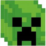 Procos Papírové ubrousky Minecraft Creeper 33x33cm – Hledejceny.cz