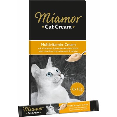 Miamor Cat Snack Cream multivitamín 24 x 15 g