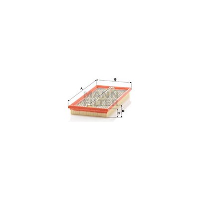 MANN-FILTER Vzduchový filtr C3388 – Hledejceny.cz