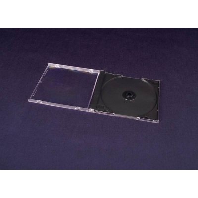 Obal 1CD jewel černý tray 10,4mm – Zboží Živě