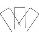 GARDENTEX Ocelové kotvící skoby do země U-POL 15×7,5×15 cm × 3,5mm – balení 10 ks – Hledejceny.cz