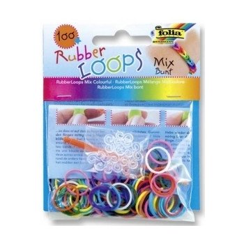 Loops Gumičky Rubber 100 ks mix barev