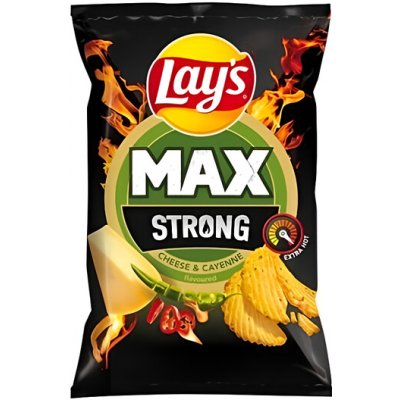 Lay's Strong Cheese&Cayenne 120 g – Sleviste.cz