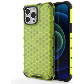 Pouzdro HoneyComb Armor Case odolné Apple iPhone 13 PRO MAX zelené