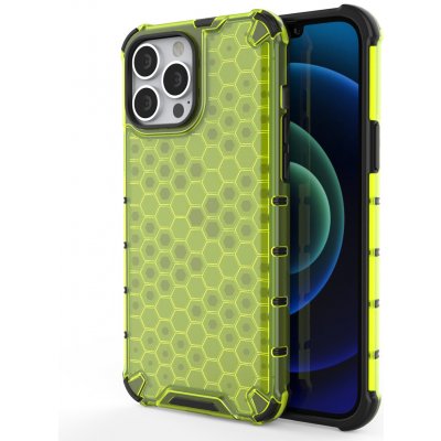 Pouzdro HoneyComb Armor Case odolné Apple iPhone 13 PRO MAX zelené – Zboží Mobilmania