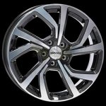 MONACO WHEELS PACE 7,5x18 5x100 ET37 gloss black polished | Zboží Auto