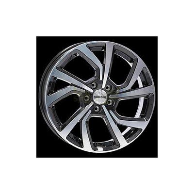 MONACO WHEELS PACE 7,5x18 5x100 ET37 gloss black polished | Zboží Auto