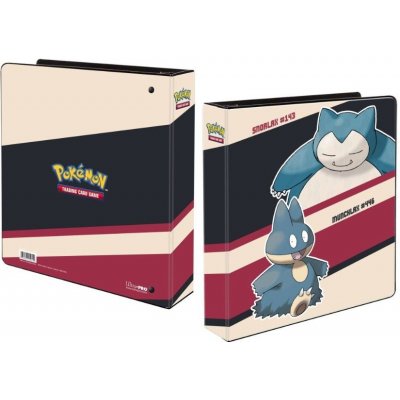 Ultra Pro Pokémon TCG Snorlax & Munchlax A4 album kroužkové