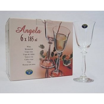 Crystalex Sklenice na víno ANGELA 185ml 6ks