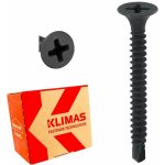 KLIMAS Wkret-met KSSG PH-2 fosfátový samořezný vrut typu sádrokarton - kov Ø3.5 x 35 mm - 1 000 ks – Hledejceny.cz