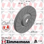 Brzdový kotouč ZIMMERMANN 150.2957.20